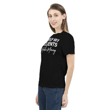 Load image into Gallery viewer, I Help My Clients Make Money (Black) Women&#39;s Tee
